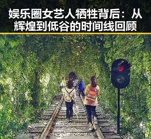 娱乐圈女艺人牺牲背后：从辉煌到低谷的时间线回顾
